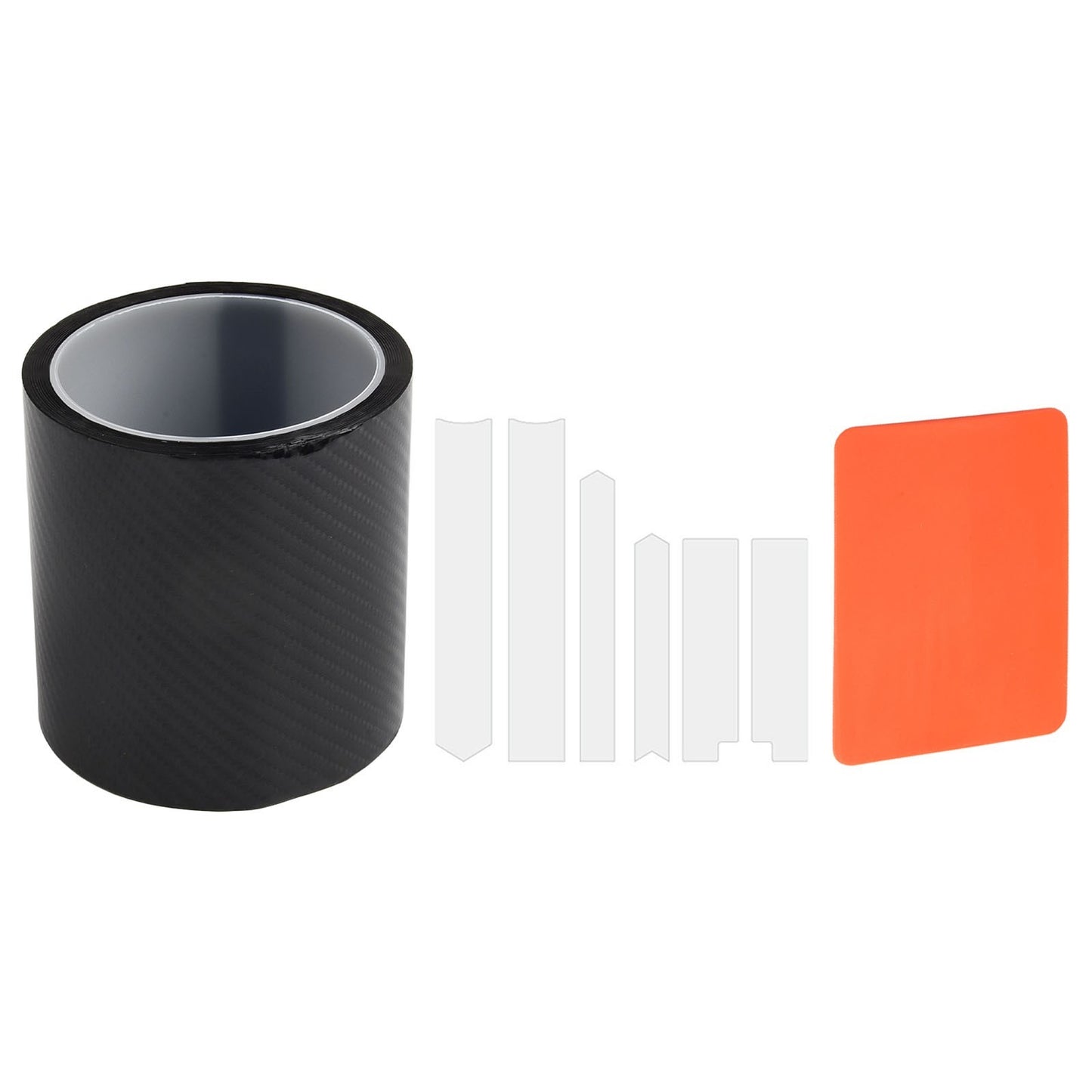 Innovative 300cm Bike Frame Protection Sticker with Carbon Fiber Aesthetic