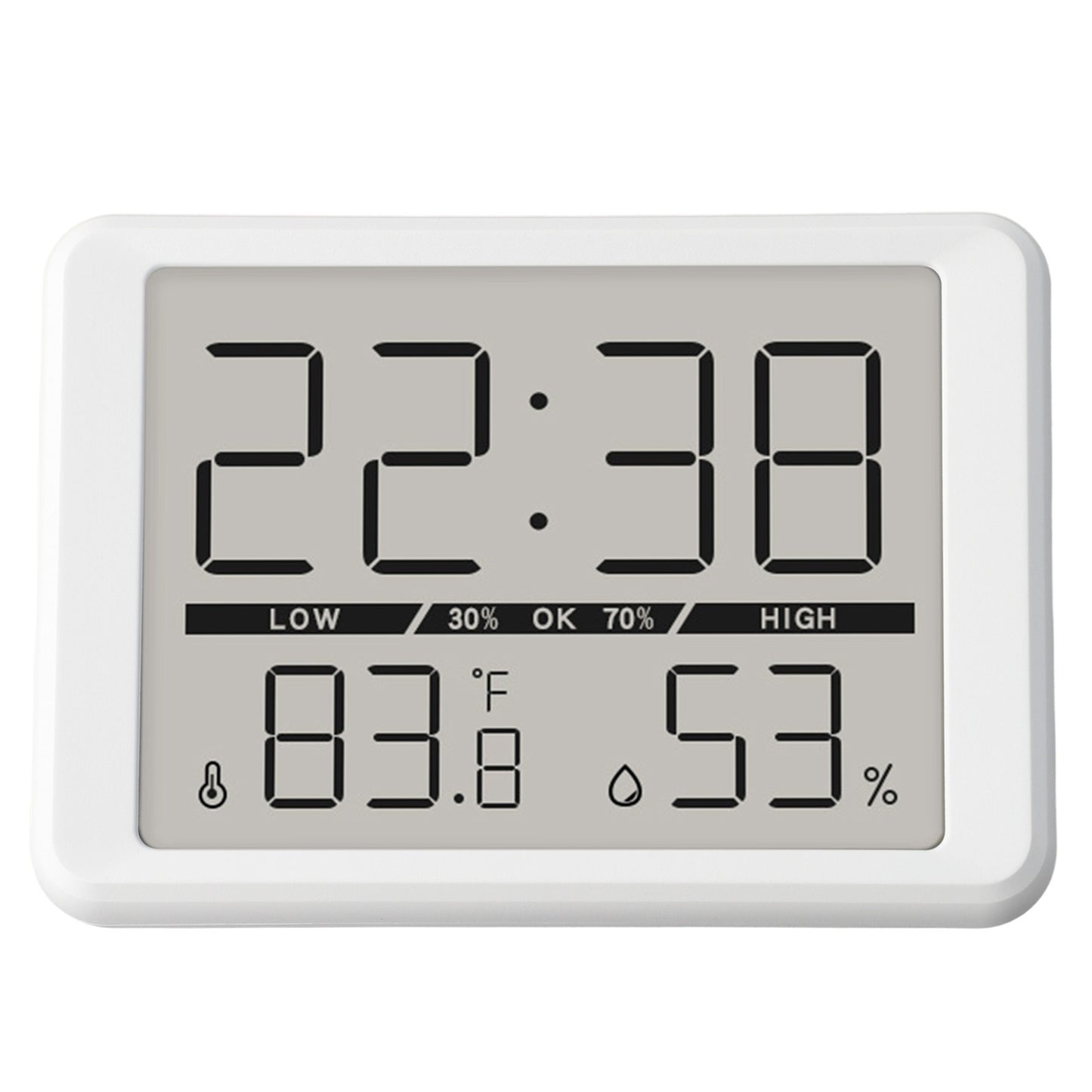 Dual Format Display Digital Timer for Easy Reading of Time & Conditions
