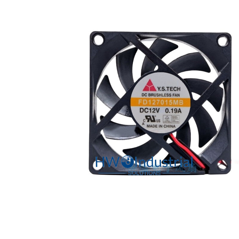 Y. S.TECH 7CM 7015 12V0.19A FD127015MB AMD Computer CPU Cooling Fan