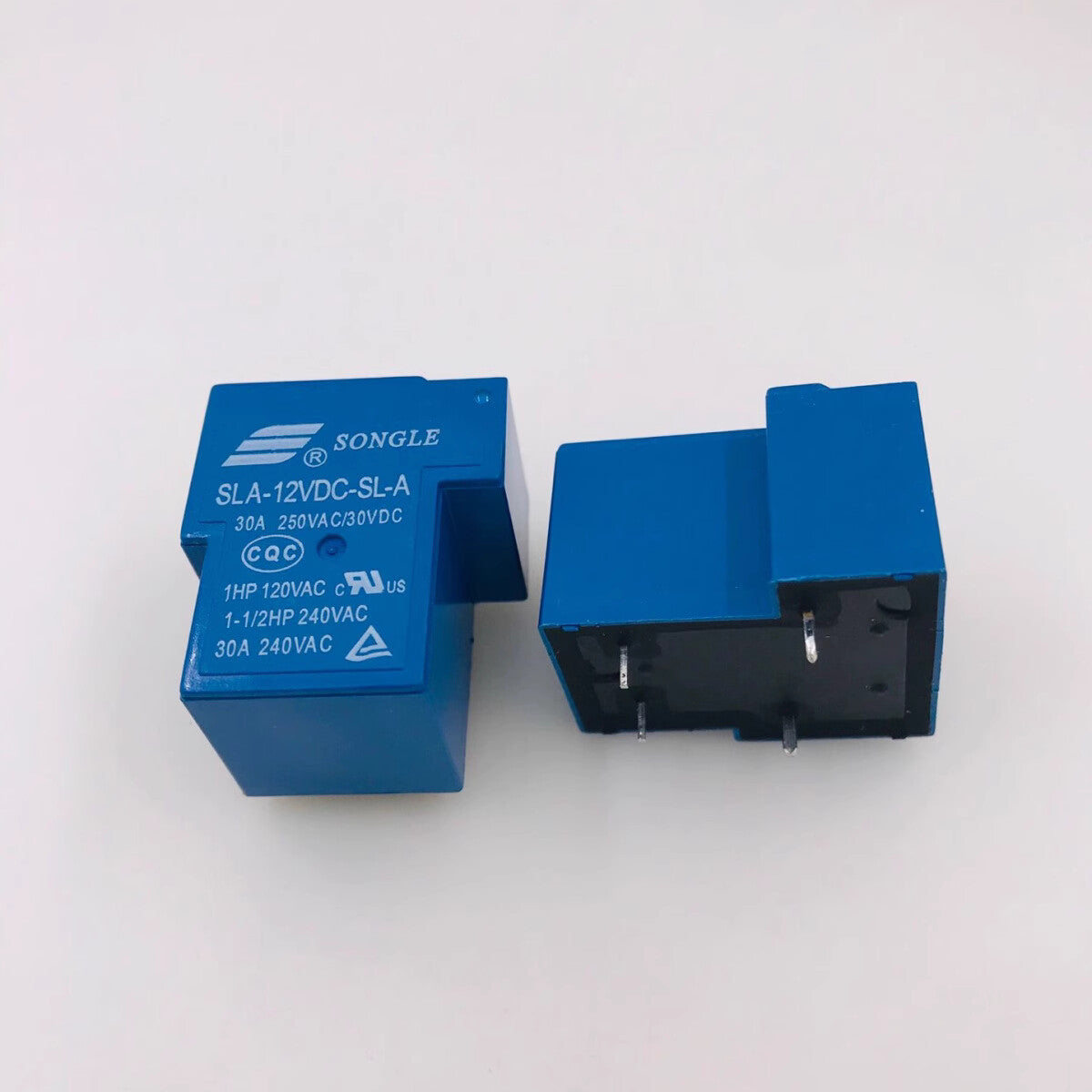 6Pcs  SLA-12VDC-SL-A Set of Normally Open 4pin 30A250VAC SONGLE Relay