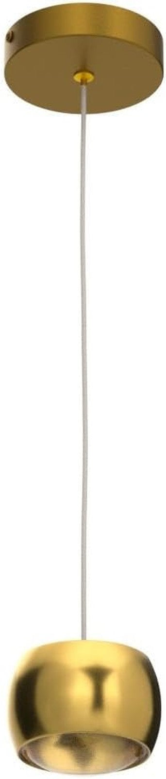 3-Pack LED Dimmable Pendant Lights, Gold Finish for Kitchen Island and Dining
