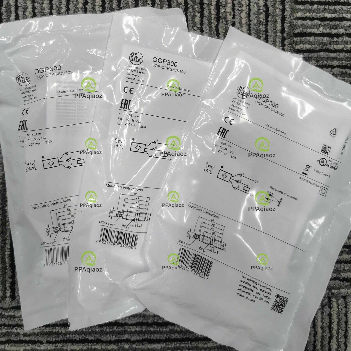 1PC  IFM OGP300 Proximity Sensor Free Shipping