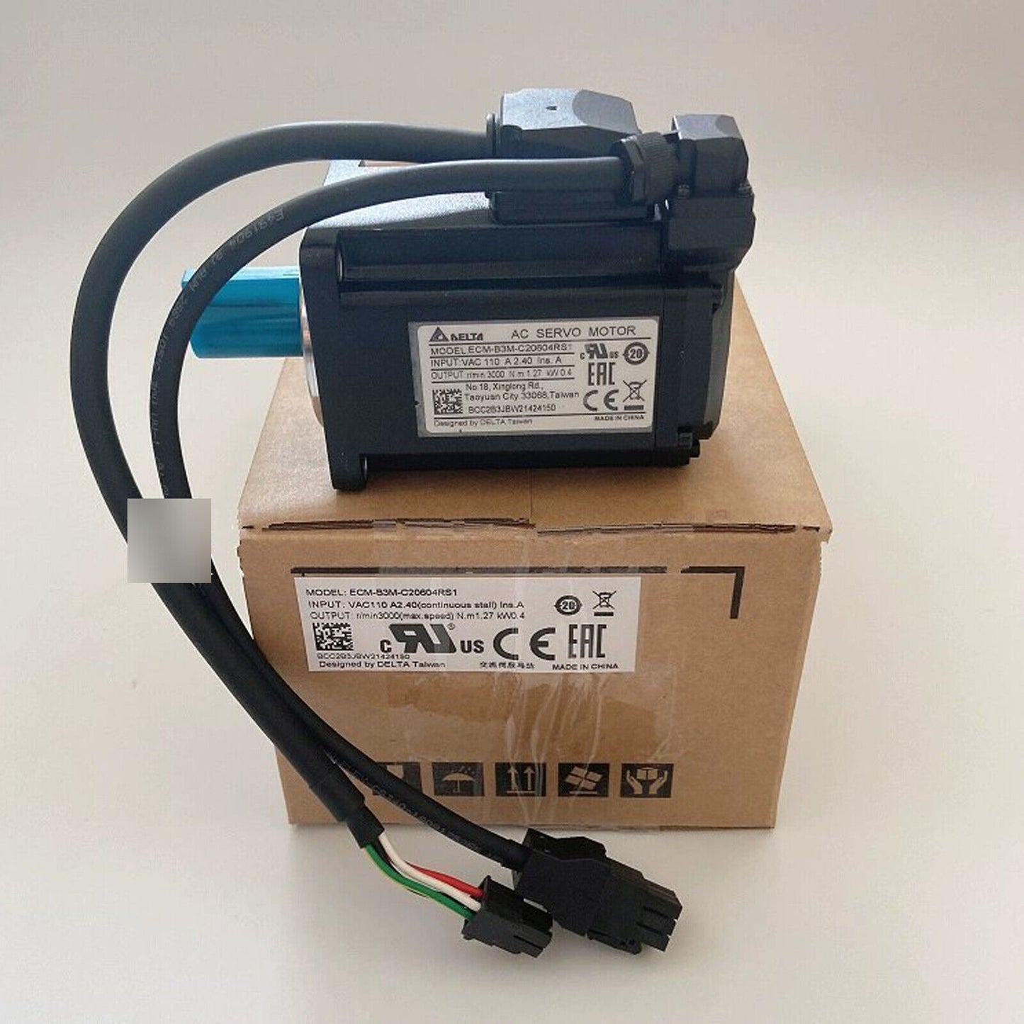 1PC For DELTA ECM-B3M-C20604RS1 Servo Motor