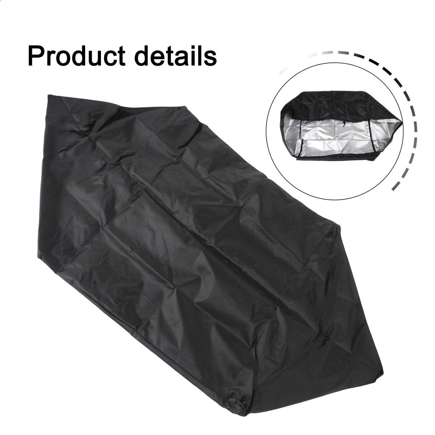 Weatherproof BBQ Cover for 22 Table Top Griddle with Hood 420D Polyester