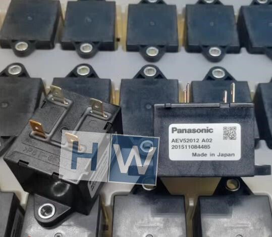 2Pcs  Panasonic  Energy AEV52012 A02 DC Electric Vehicle Precharge Relay