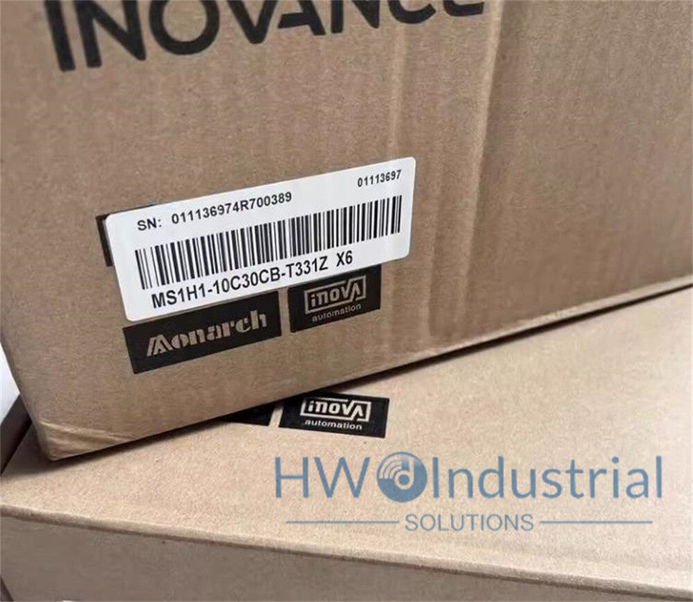1/Piece   MS1H1-10C30CB-T331Z X6 Inovance Servo Motor MS1H1-10C30CB T331Z