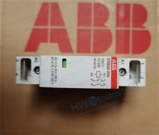 1/Piece ESB20-20N-06 ABB Contactor Coil Voltage 230VAC/DC