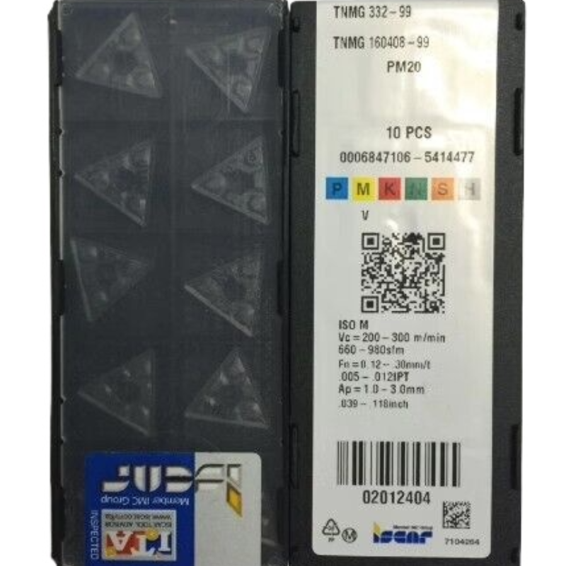 10Pieces/Box Iscar TNMG160408-99 PM20 TNMG332-99 Carbide Inserts Turning Blade