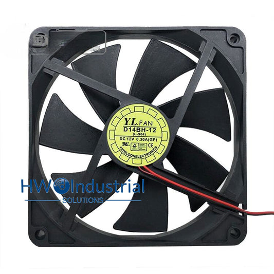 1PC DD14BH-12 12V 0.30A 14CM Power Cooling Fan Size 140 * 140 * 25 mm