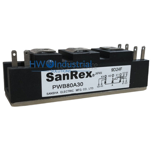 1PC  Sanrex Thyristor Module PWB80A30 Quality Assurance