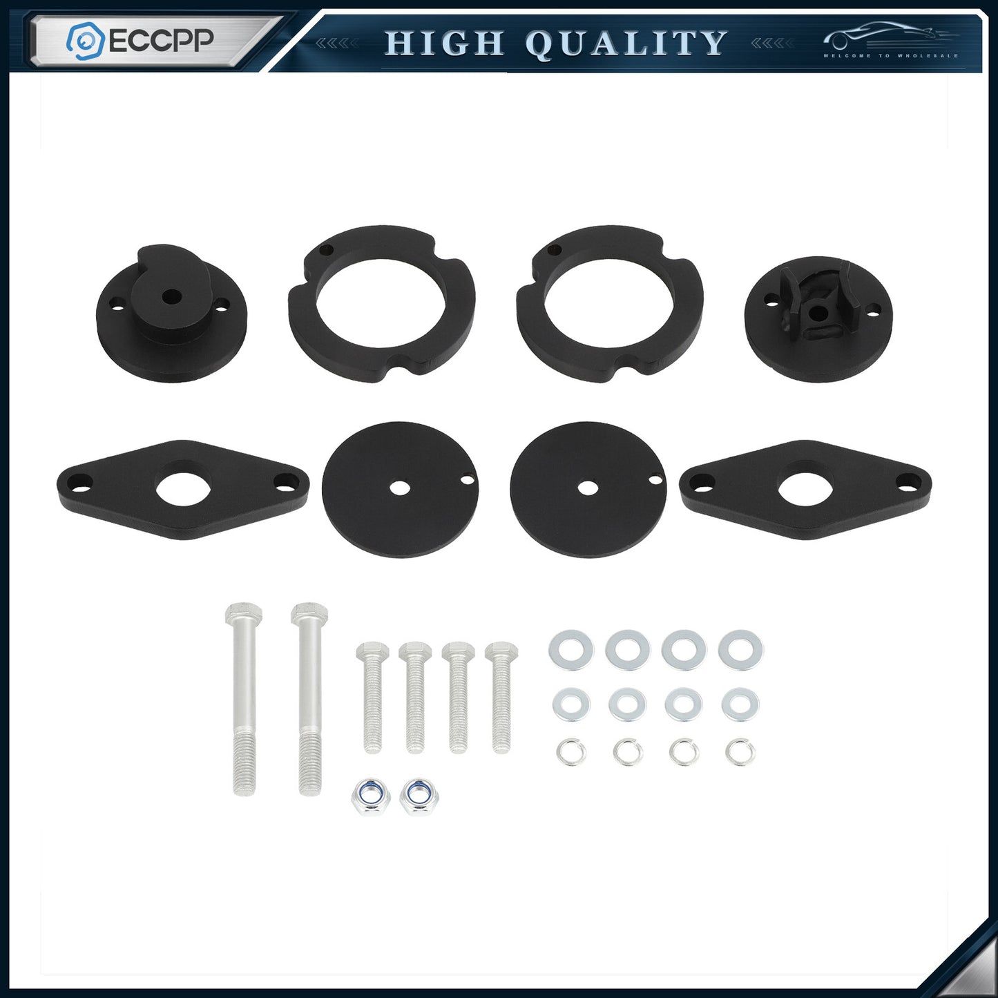 ECCPP 2.5" Rear Leveling Lift Kit For 2011-2022 Jeep Grand Cherokee WK2 2WD 4WD