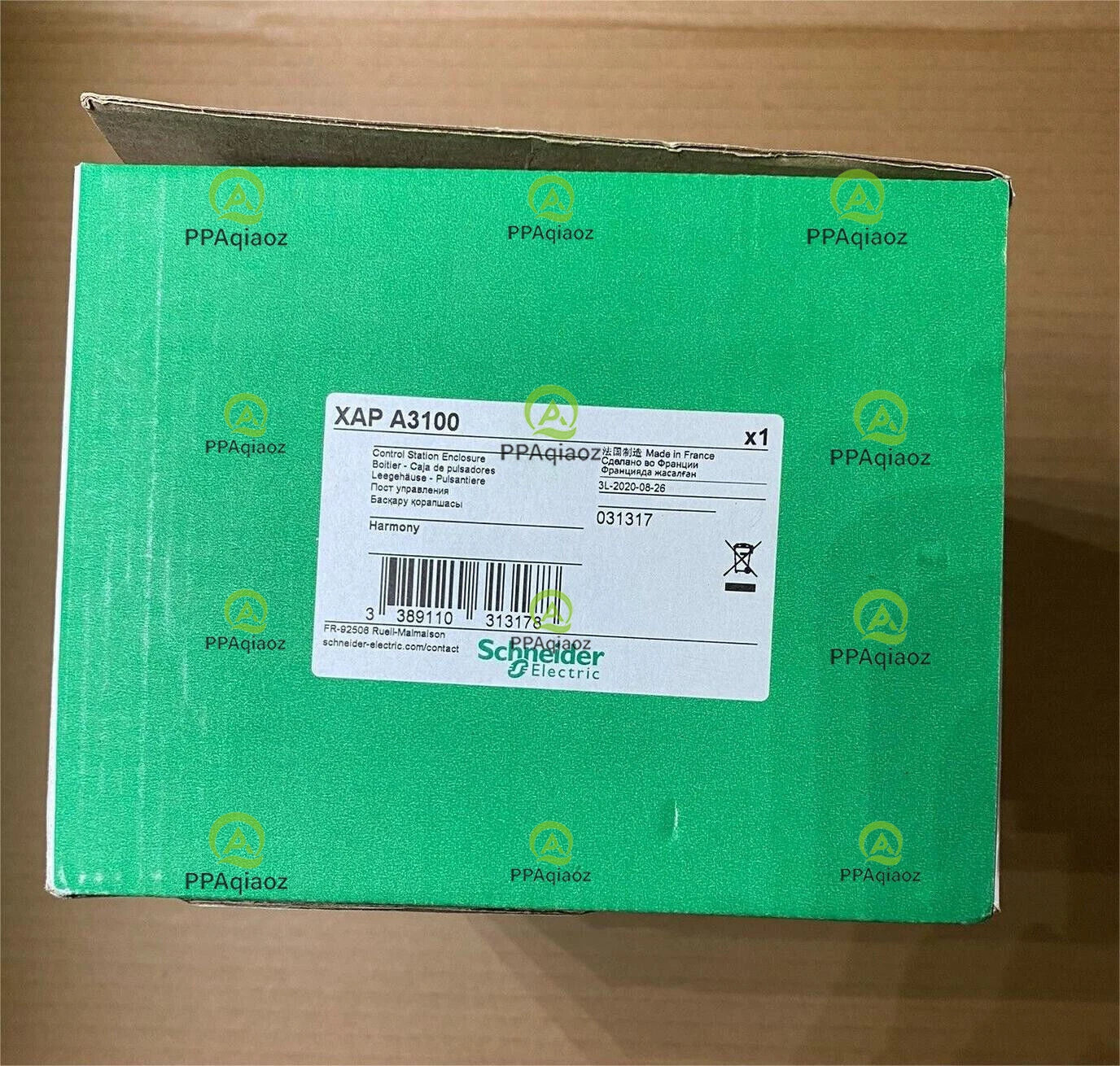 SCHNEIDER   XAPA3100  XAP A3100   CONTROL STATION ENCLOSURE