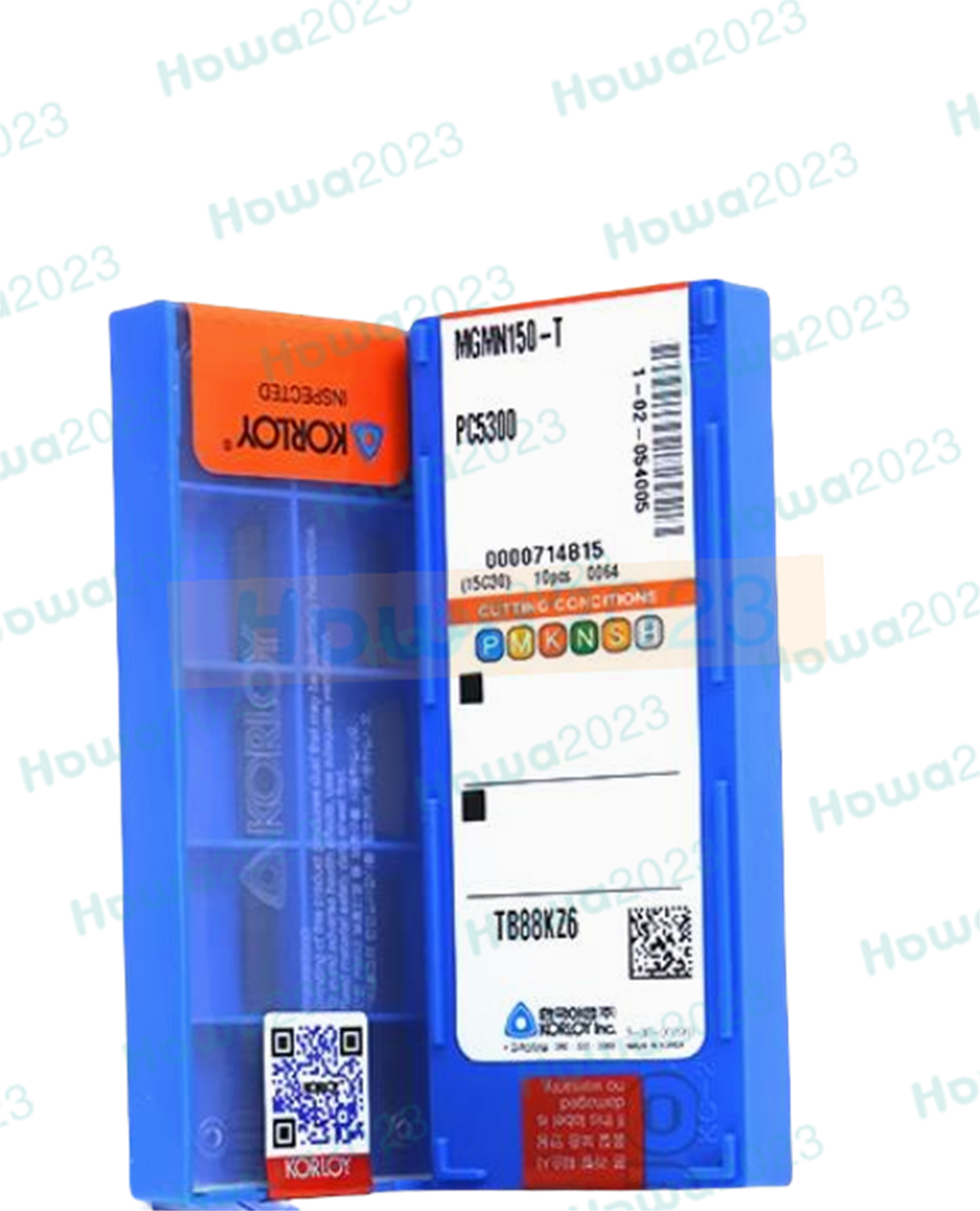 10Pcs/BOX MGMN150-T PC5300 KORLOY Carbide Inserts Grooving Blade