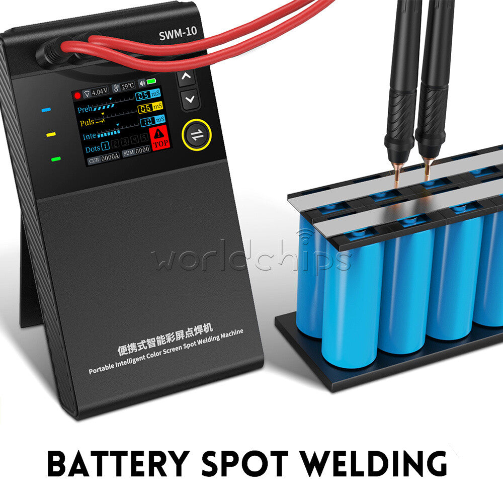 FNIRSI SWM-10 Battery Welding Machine Portable Spot Welder Machine 18650 Battery
