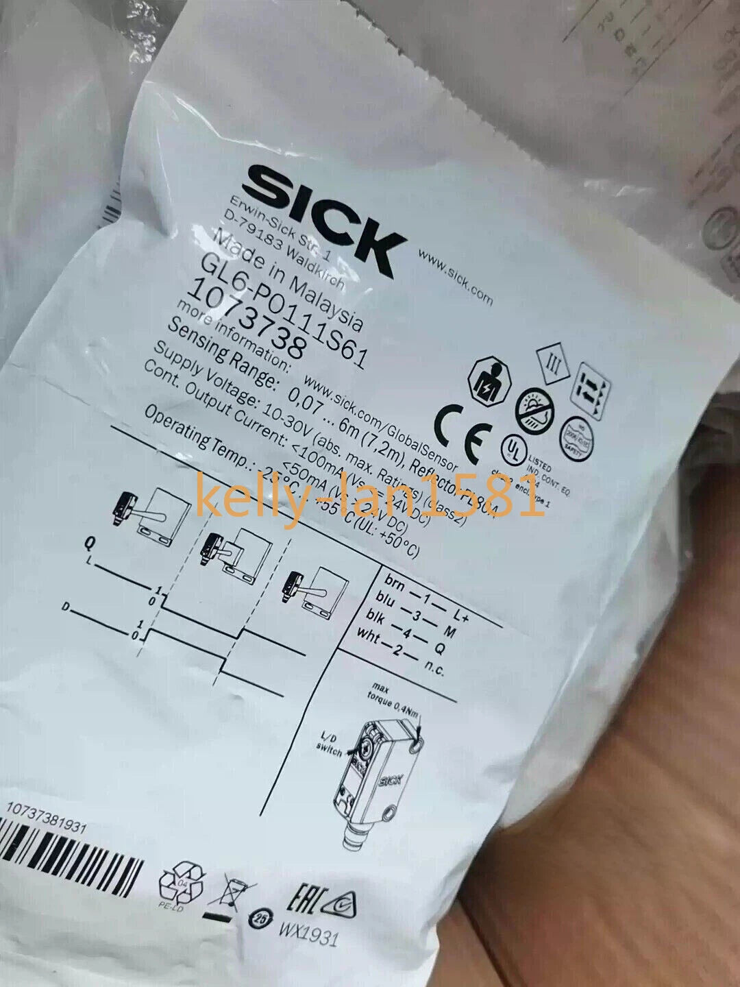 Test 1pcs SICK GL6-P0111S61 1073738 /da #P