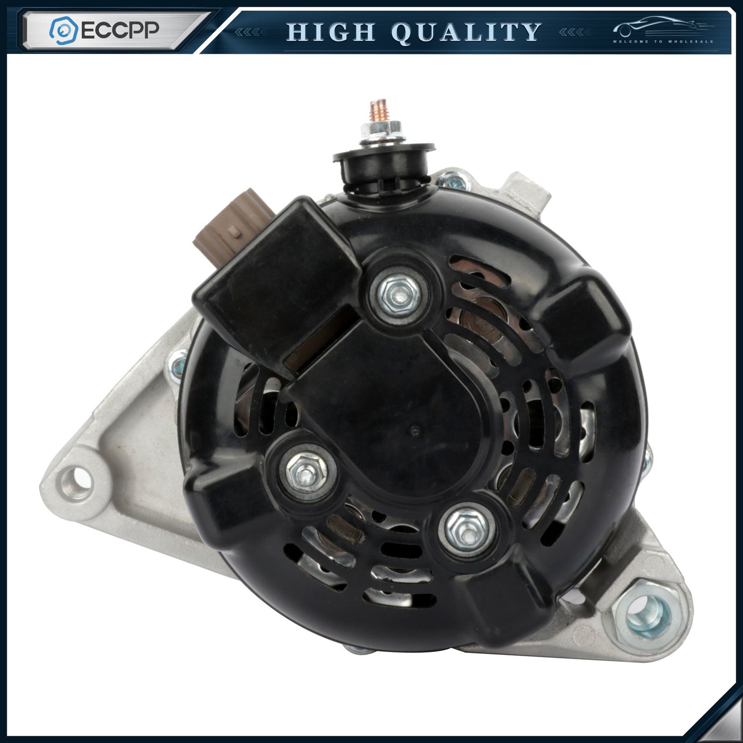 ECCPP Alternator 11516 Fits 2010-11 Toyota Camry 2.5L 100Amp,4 Groove Serpentime