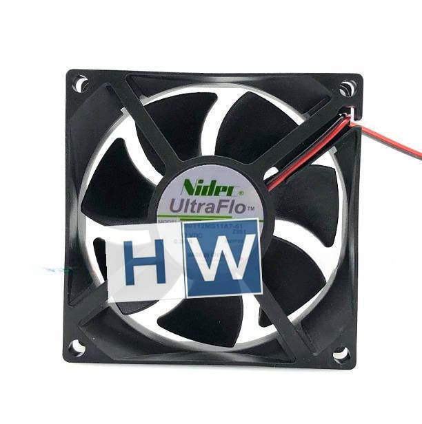 1PC NIDEC T80T12MS11A7-51 80*25MM 8CM 12V 0.36A 2-wire Cooling fan