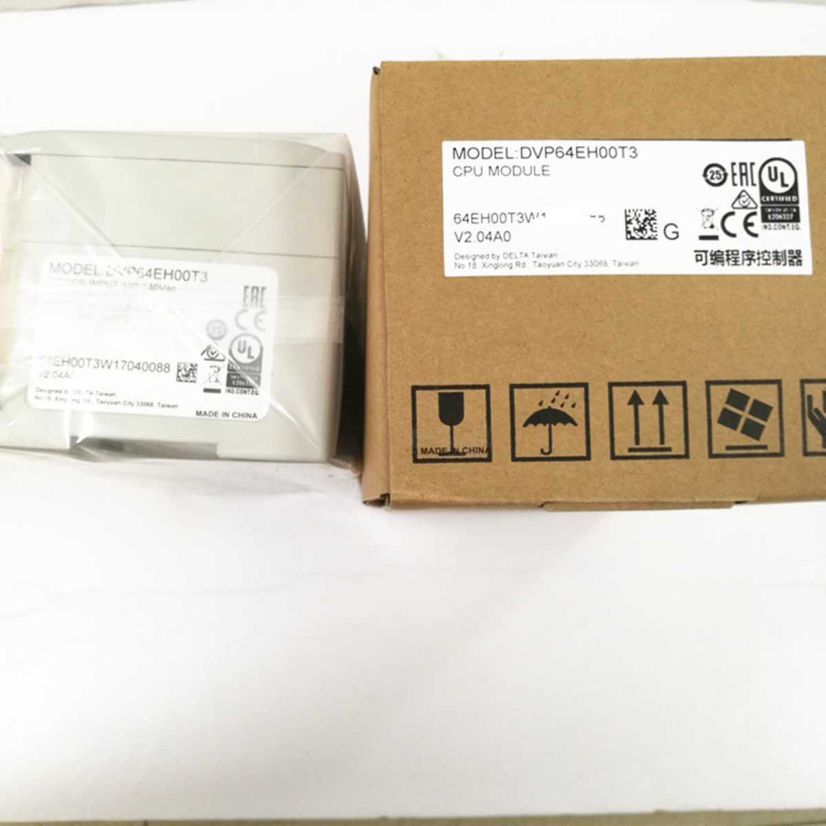 1pcs  Delta DVP64EH00T3  PLC Programmable Controller