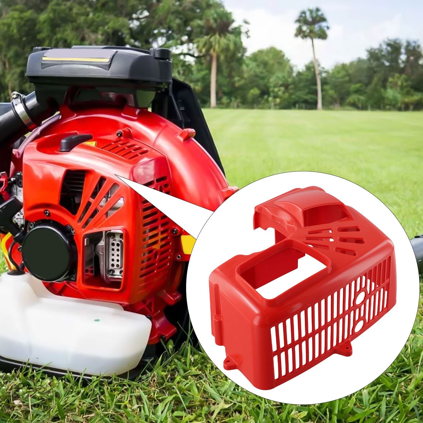 Easily Replaced Engine Covers that Fit Multiple For Redmax Model Engines