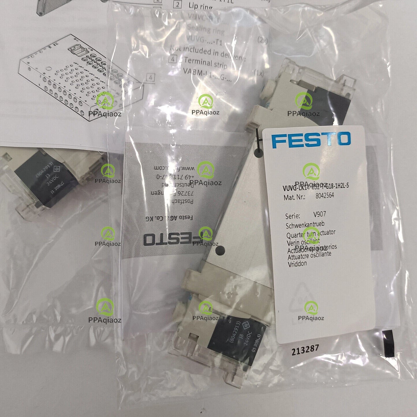 1PC  FESTO VUVG-LK14-B52-T-G18-1H2L-S 8042564 Solenoid Valve Free Shipping