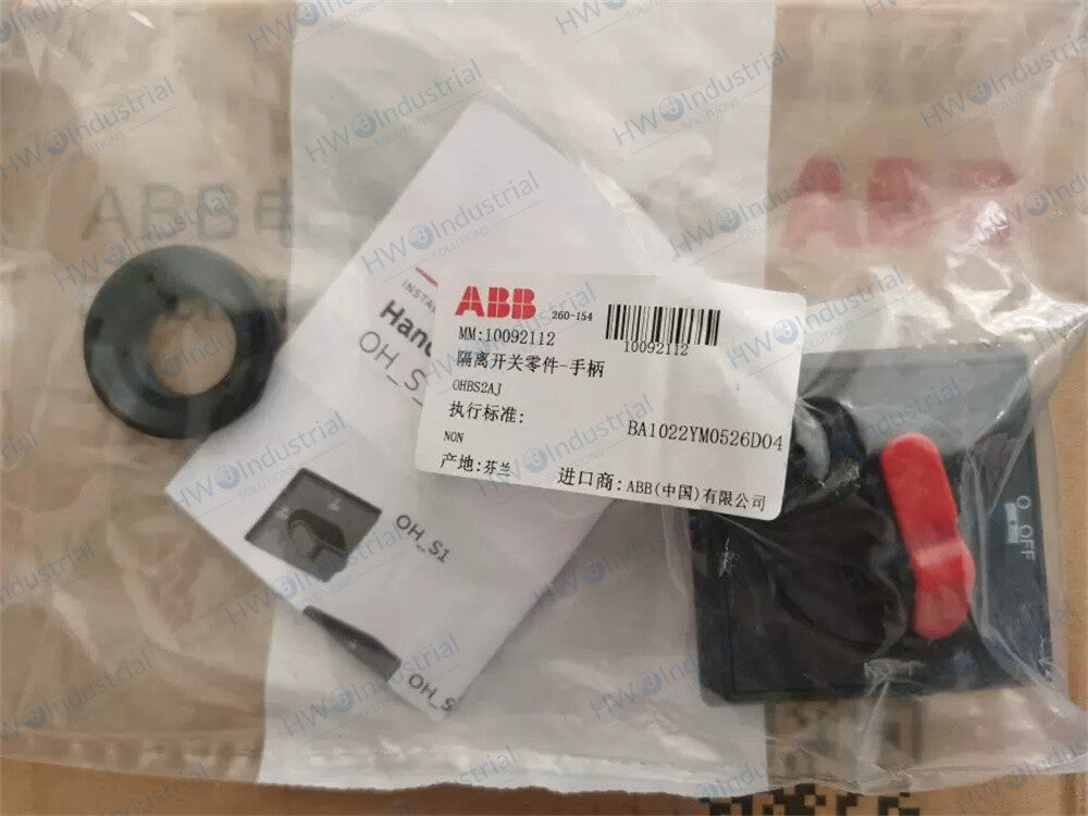 1/Piece OHBS2AJ1 Isolation Switch Handle ABB Power Circuit Breaker Selector