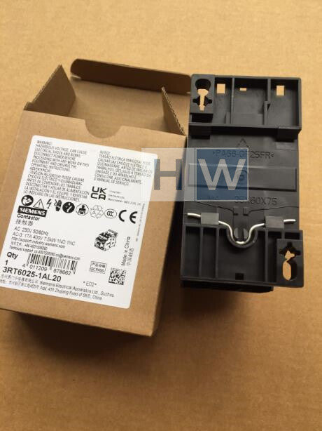 1Pc   SIE-MENS Contactor 3RT6025-1AL20