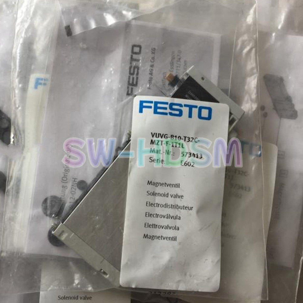 1PCS   FESTO VUVG-B10-T32C-MZT-F-1T1L 573413 Solenoid Valve Freight Free