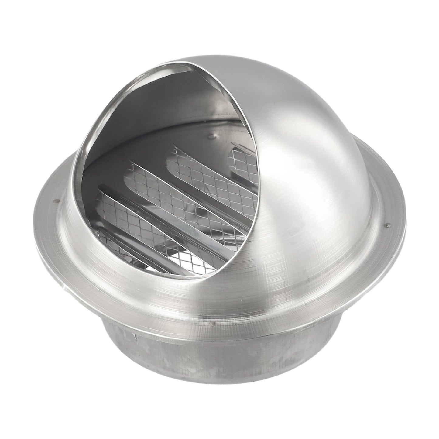 Elegant Stainless Steel Wall Air Outlet Grill Compatible with Kitchen Fan Vents