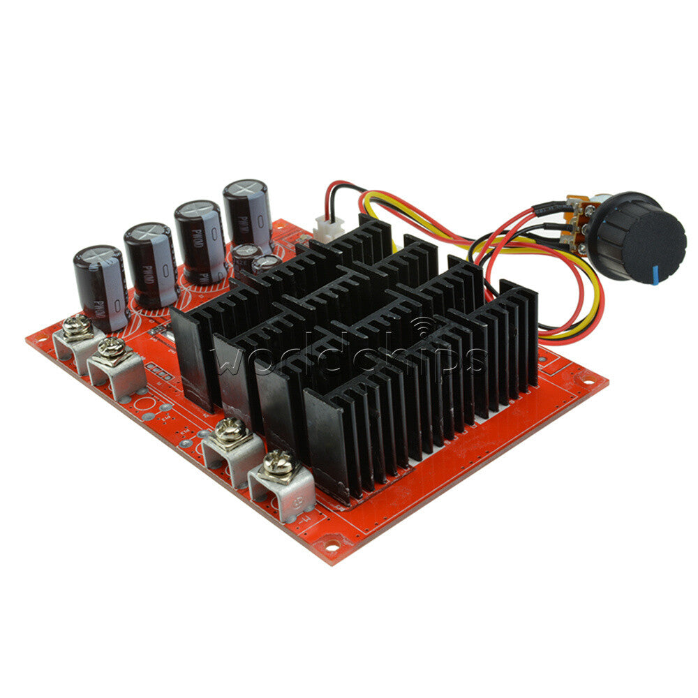DC10~50V 60A 3000W Motor Speed Control PWM 15000HZ HHO RC Controller with Case