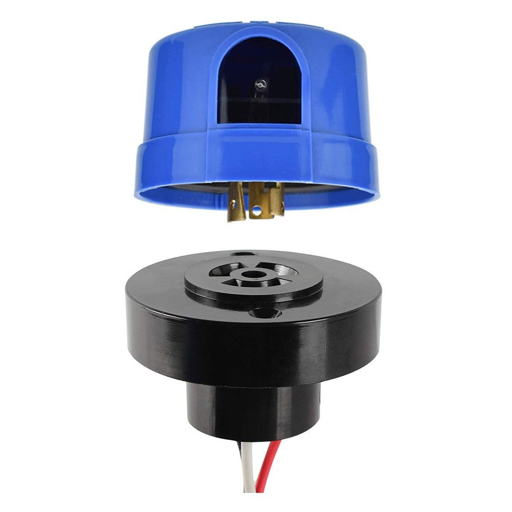 Simplified Installation Photocell Sensor with Locking Design for Lights