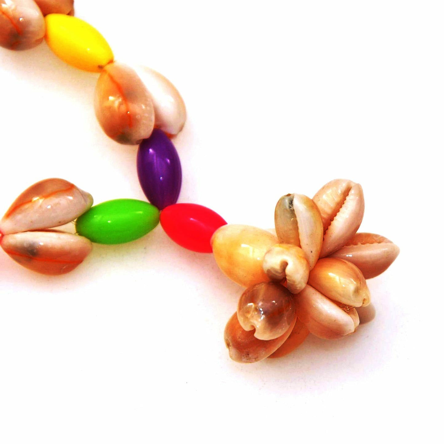 Beautiful Natural Conch Good Luck Shell Craft Hand Made Unique Jewelry Necklace