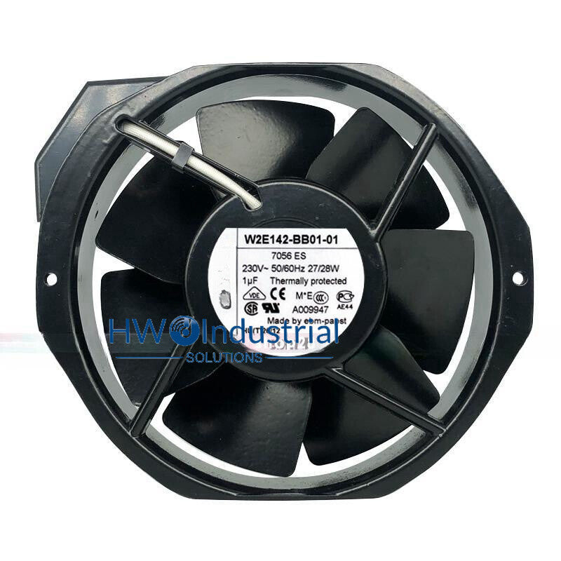1PC W2E142-BB01-01 7056ES 230V 27/28w 172 * 38MM Metal Cooling Fan