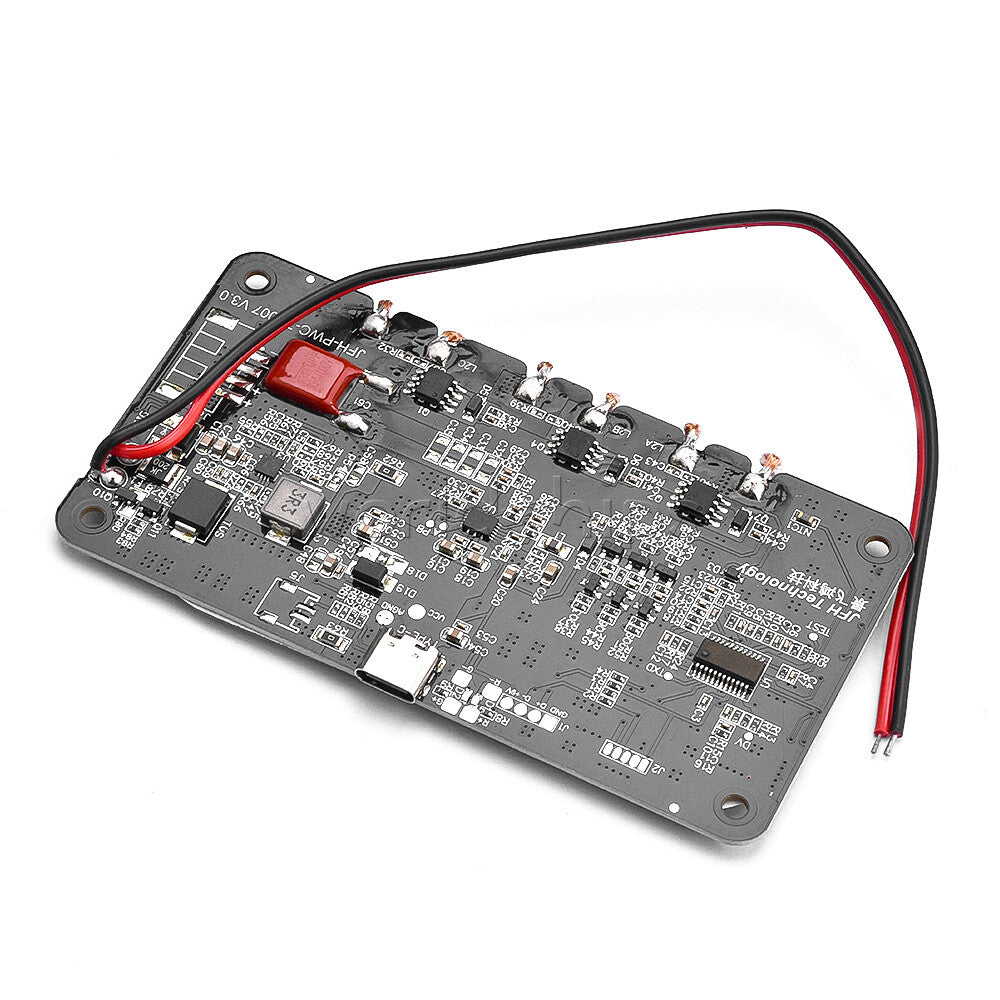 Car 3-coil 18W High-power Wireless Charger Module With Type-C Interface DIY