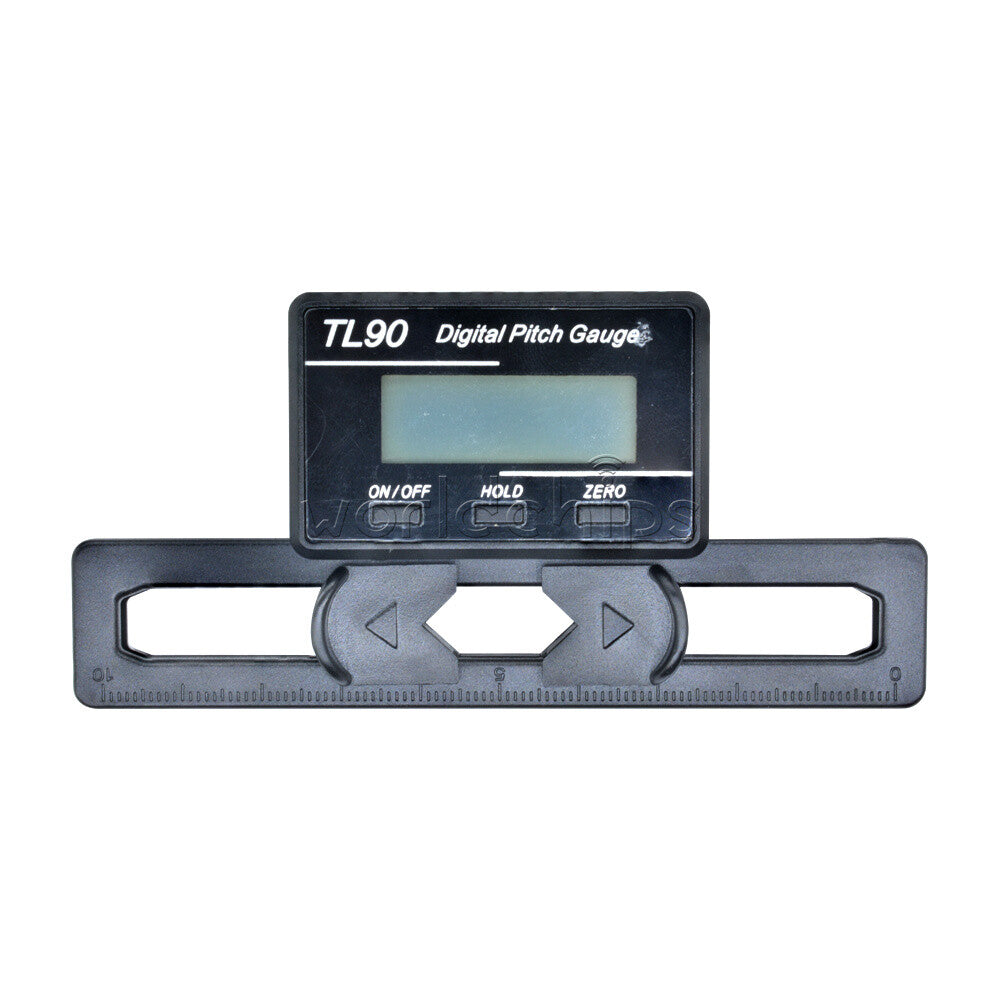 LCD TL90 Digital Display Pitch Gauge For 200-800 Flybarless Helicopter Models