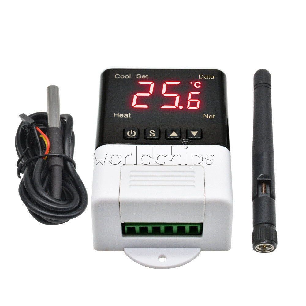 AC110V-220V Digital Thermostat Microcomputer WiFi Temperature Controller Sensor