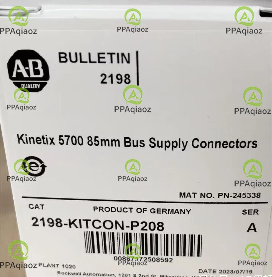 AB  2198-KITCON-P208  Kinetix 5700 85mm Bus supply connectors  .