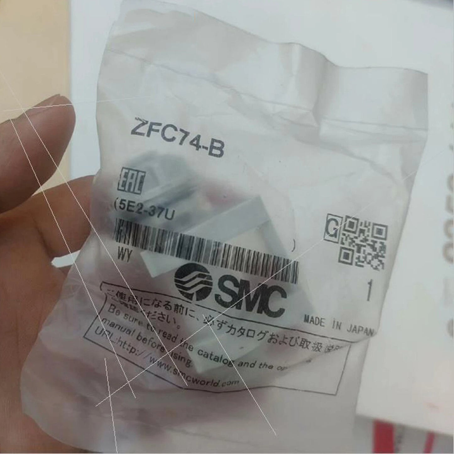 1pc  SMC ZFC74-B vacuum filter (6mm tube) Free ship  #P
