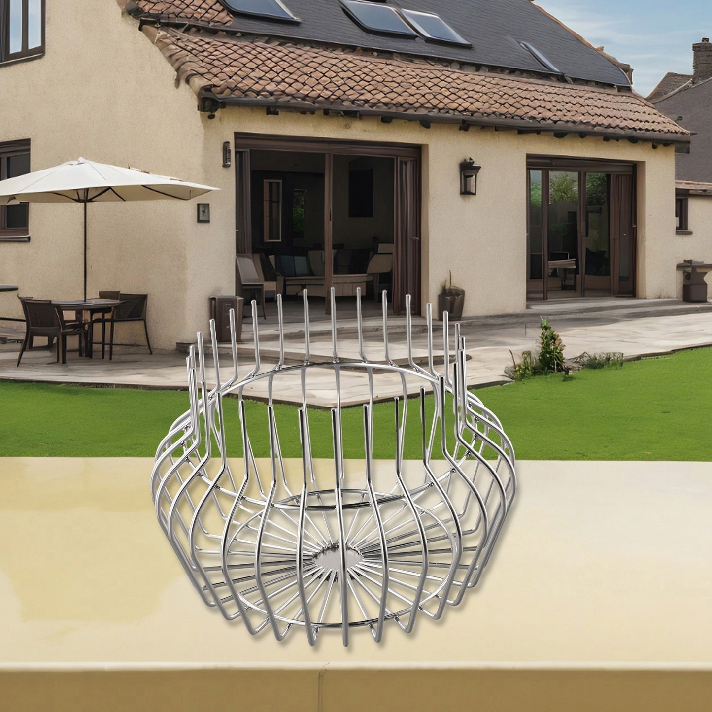 Anti Blocking Mesh Cover for Drainage Ditch Stainless Steel Easy Install
