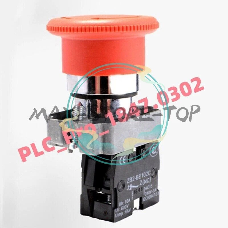 1PCS Schneider XB2BS542C (ZB2BS54C+ZB2BZ102C) PushButton Switch Fast delivery