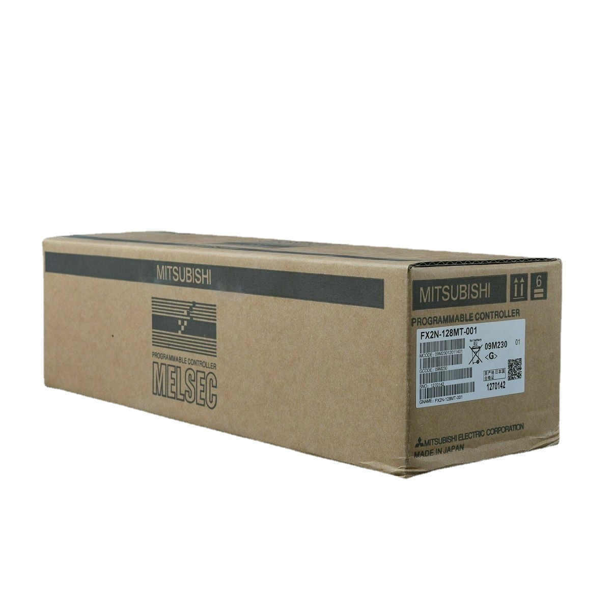 1pcs Mitsubishi PLC FX2N-128MT-001  FX2N128MT001
