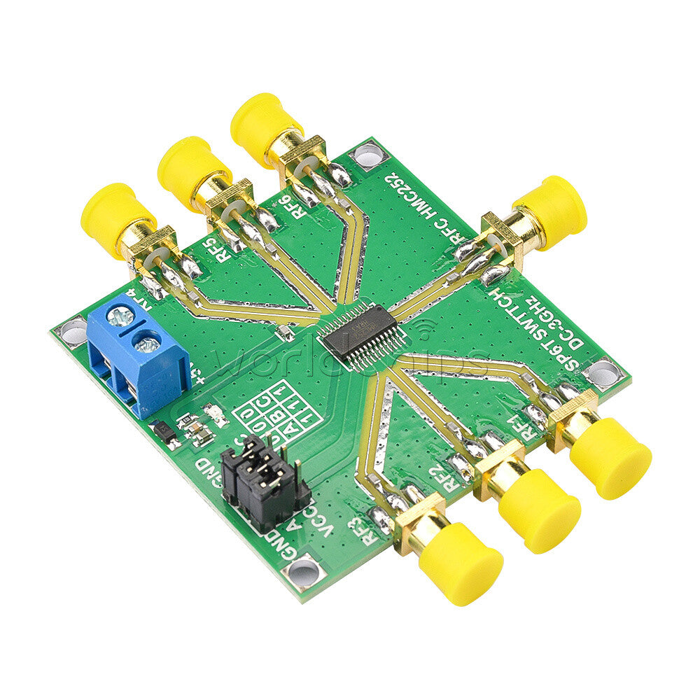 HMC252 DC-3GHz Non-Reflective RF Switch Module Module Single-Pole 6 Throw Switch