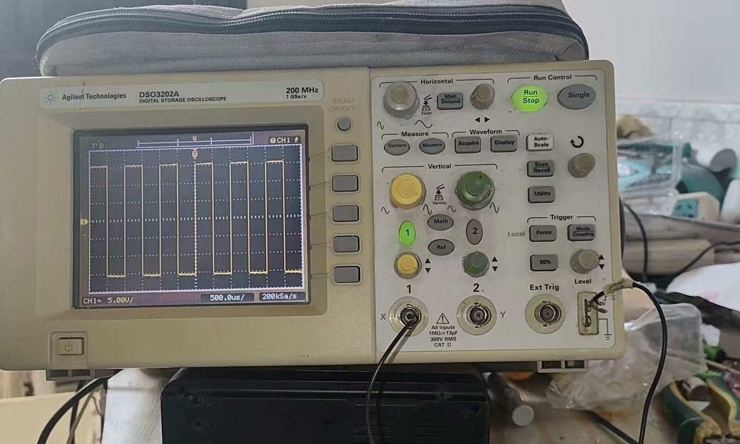 AGILENT (HP) DSO3202A 200 MHz 2 CHANNEL DIGITAL OSCILLOSCOPE Free shipping