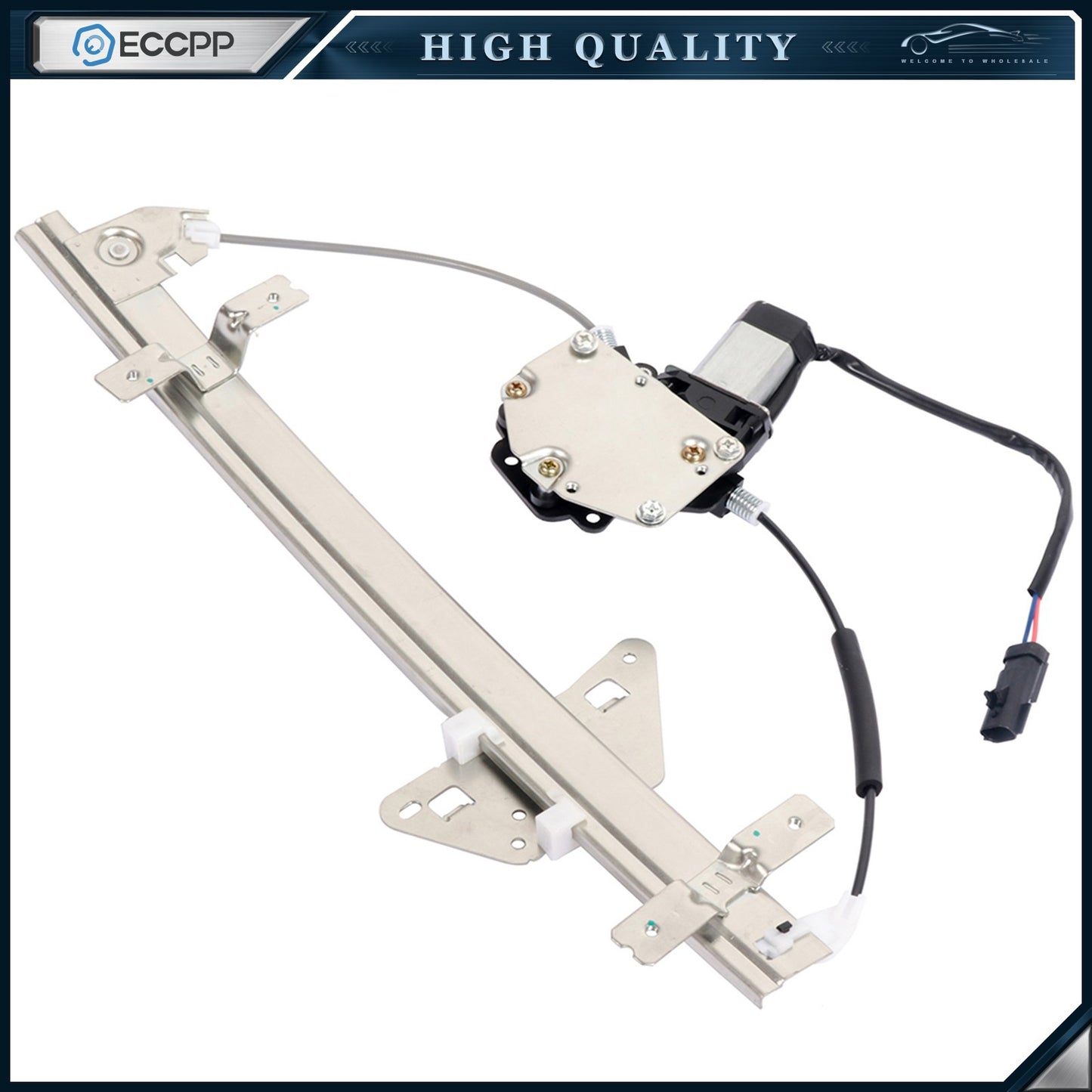 For Dodge Dakota 2000-2004 Rear Driver Left LH Window Regulator & Motor Assembly