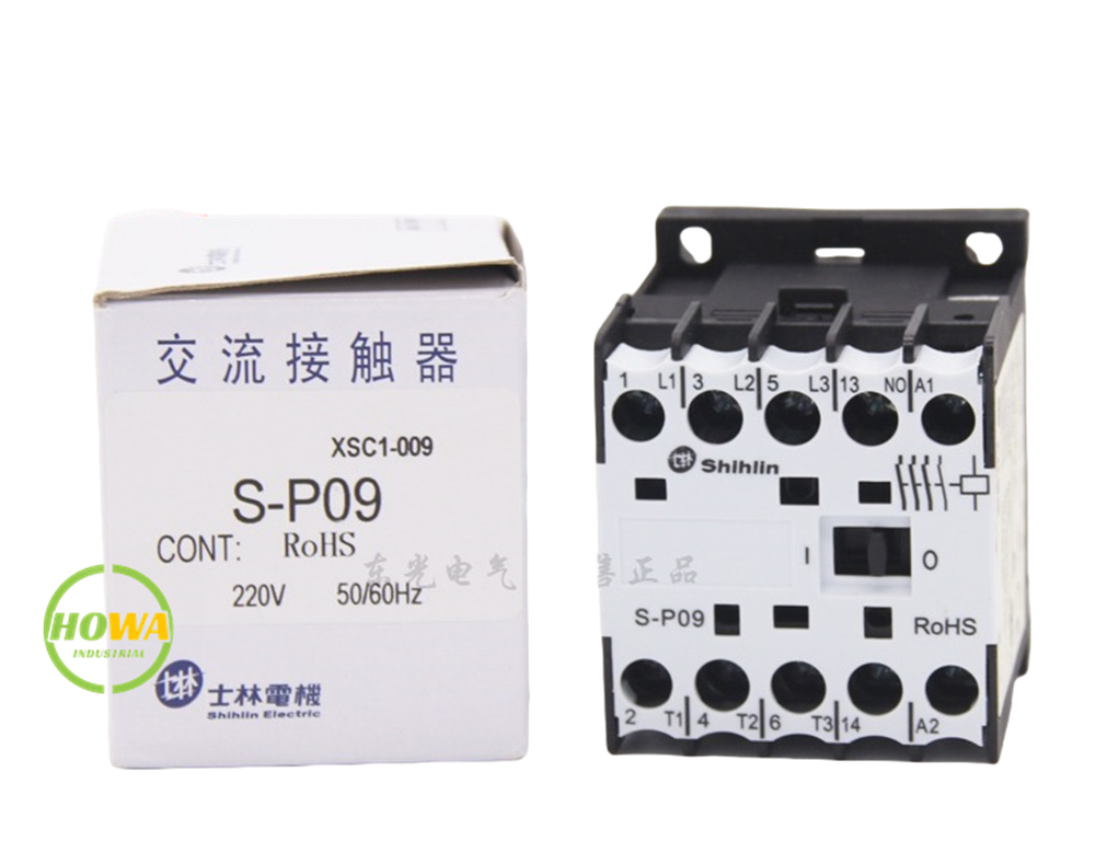1/piece  Shihlin AC contactor S-P09 AC220V