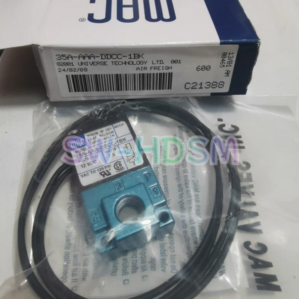 1PCS  for MAC Solenoid Valve 35A-AAA-DDCC-1BK Freight Free