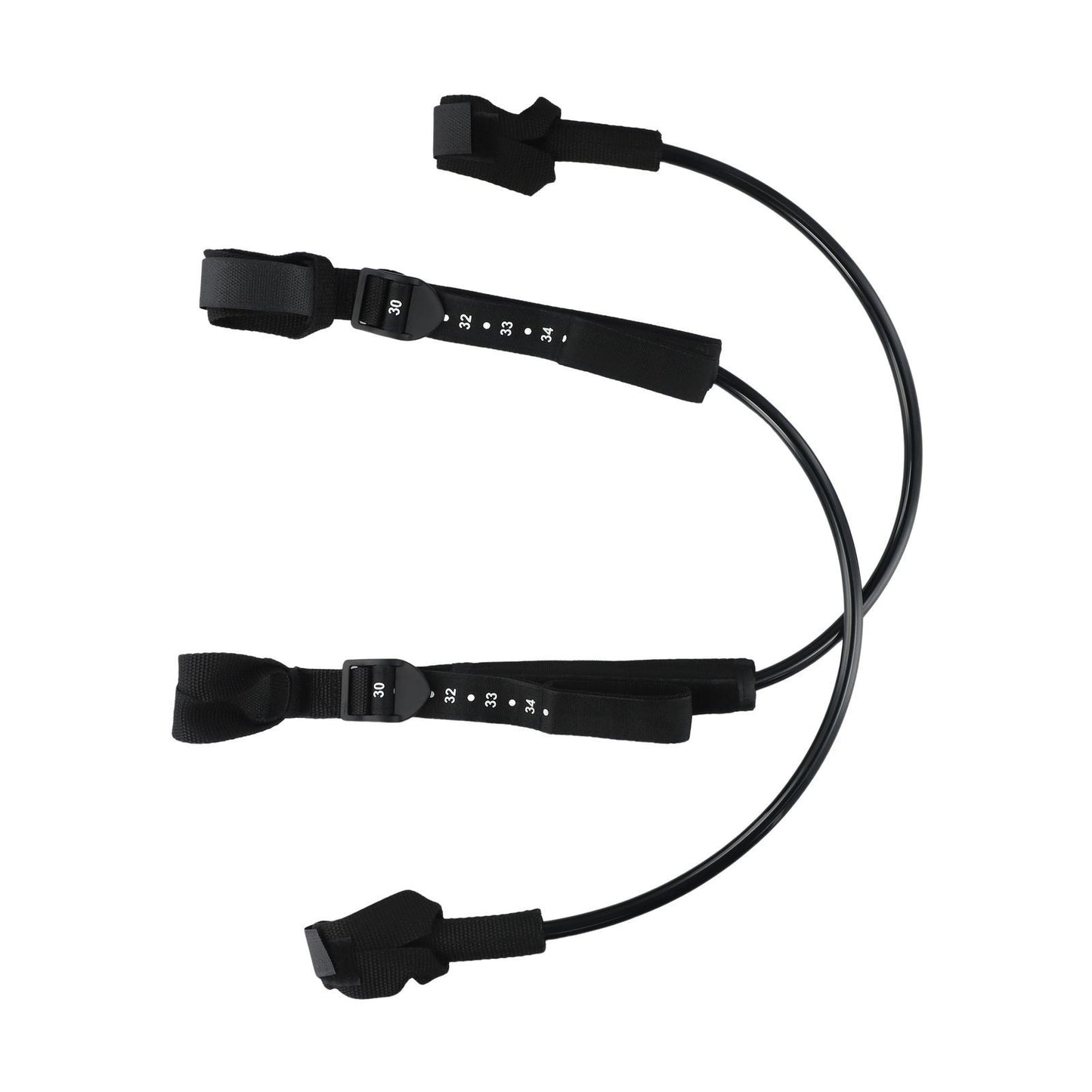 Harness Line Parts 22-28 Inch Or 28-34 Inch 2Pieces Accessories Black Non-Slip