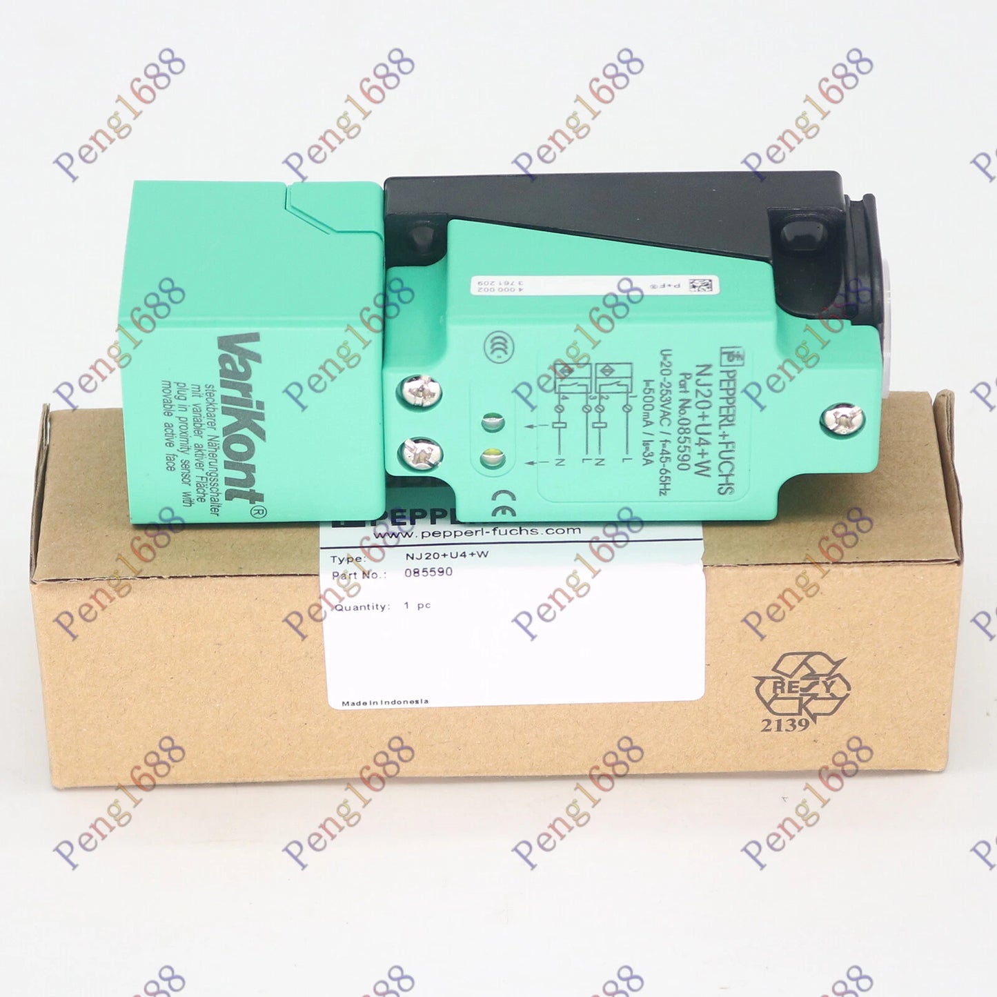 NJ20+U4+W For Pepperl+Fuchs Proximity Sensor Free Shipping #P
