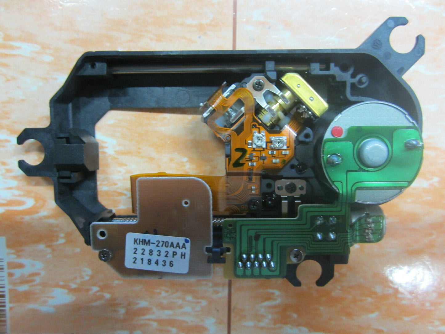1pcs Laser Lens Optical Pickup KHM-270AAA KHM 270AAA With Mechanism Parts