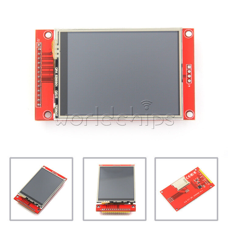 2.8" SPI TFT LCD 240x320 Serial Port Module PCB ILI9341 with/without Touch Panel