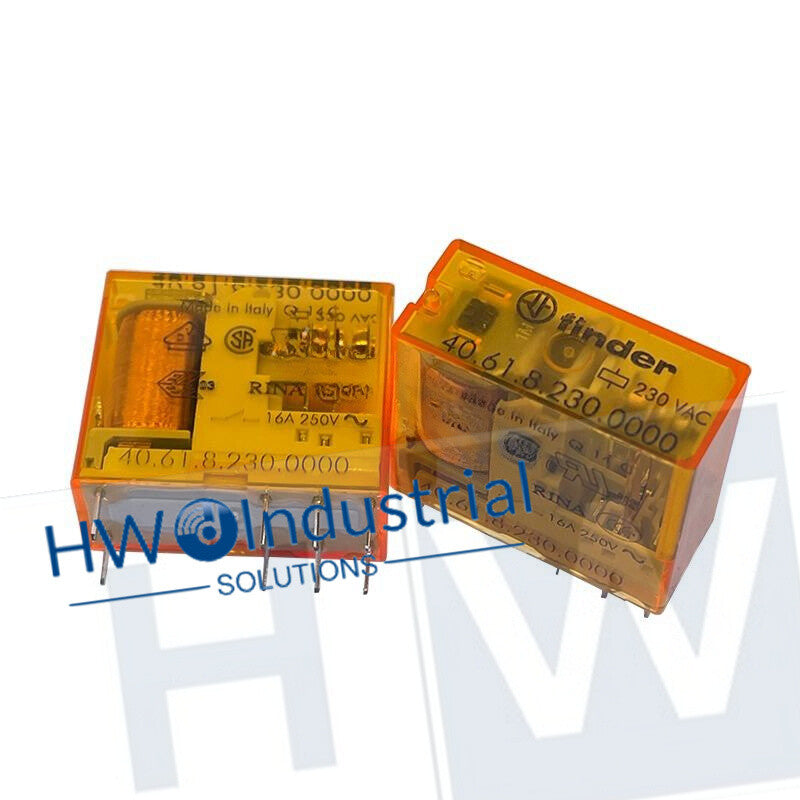 Finder Power Relay 40.61.8.230.0000 16A 230VAC 8-pin